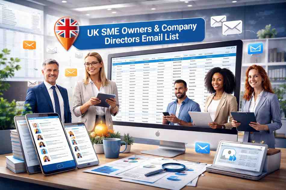 UK SME Owners & Company Directors Email List